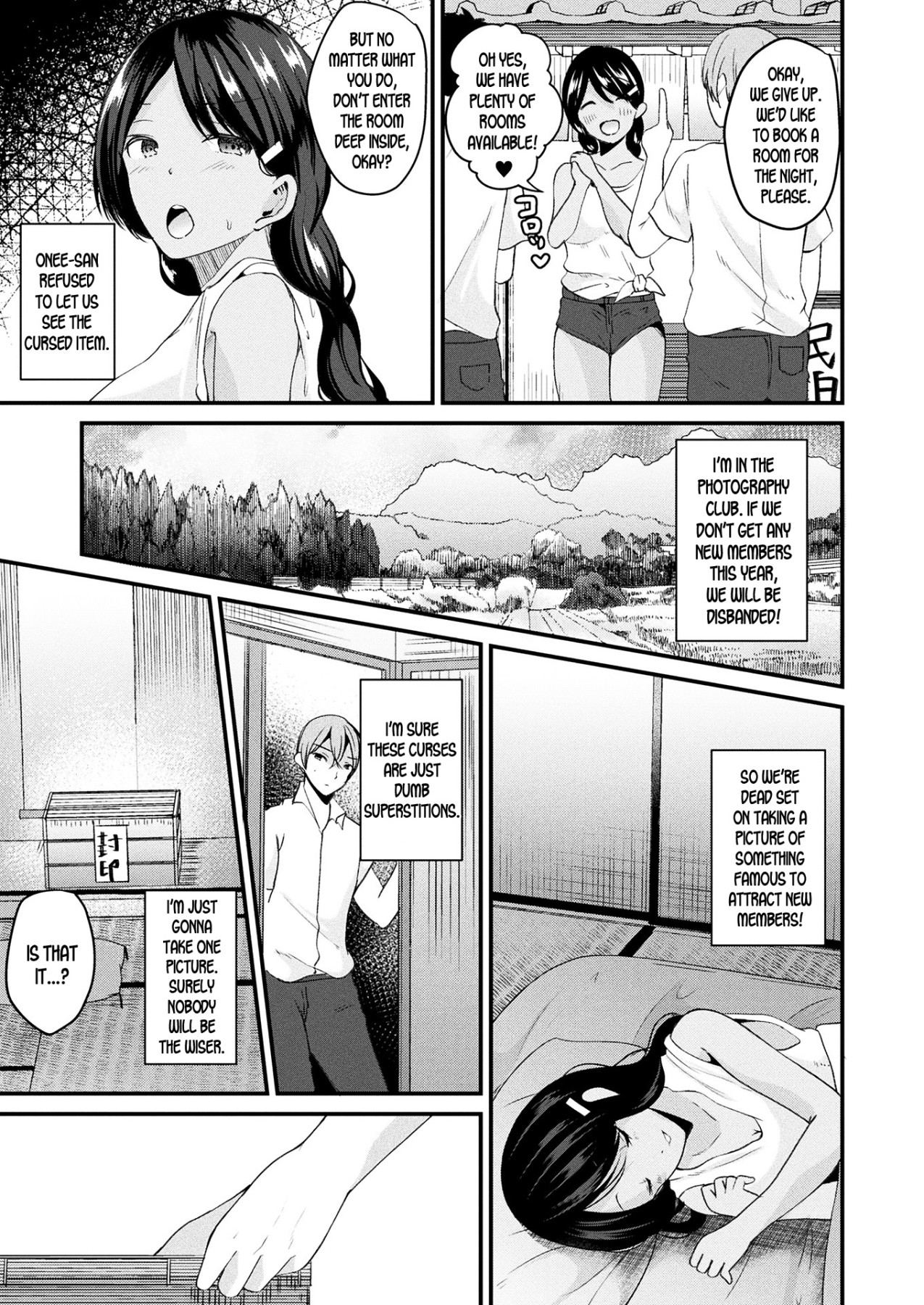 Hentai Manga Comic-Turn into a Girl and Become a Cursed Princess-Read-3